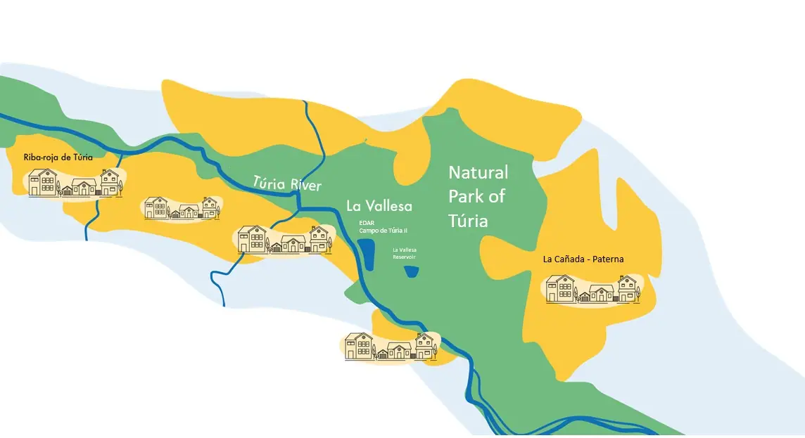 La Vallesa, in the heart of the Parc Natural del Túria
